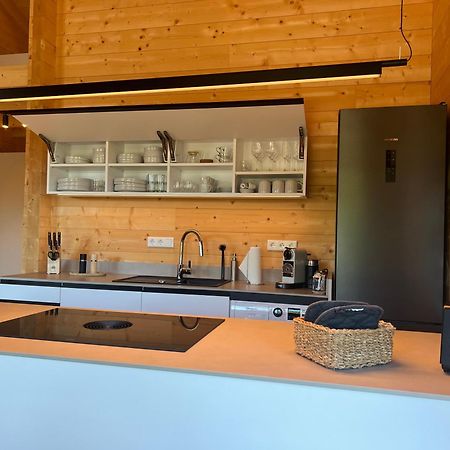 Netten Naturerlebnis Holz-Chalets Daun Luaran gambar
