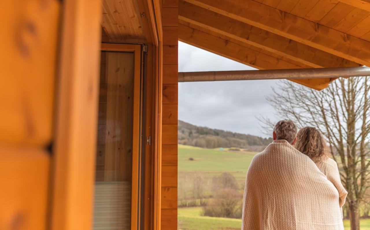 Netten Naturerlebnis Holz-Chalets Daun Luaran gambar