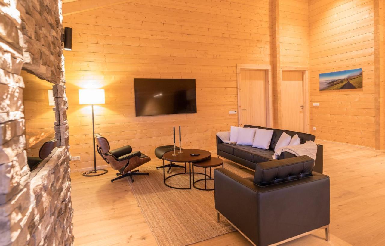 Netten Naturerlebnis Holz-Chalets Daun Luaran gambar