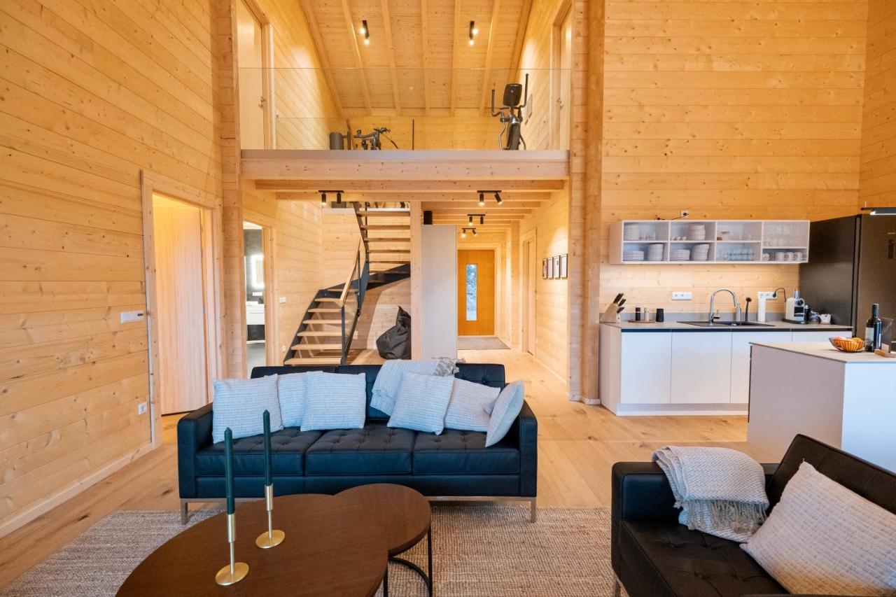 Netten Naturerlebnis Holz-Chalets Daun Luaran gambar