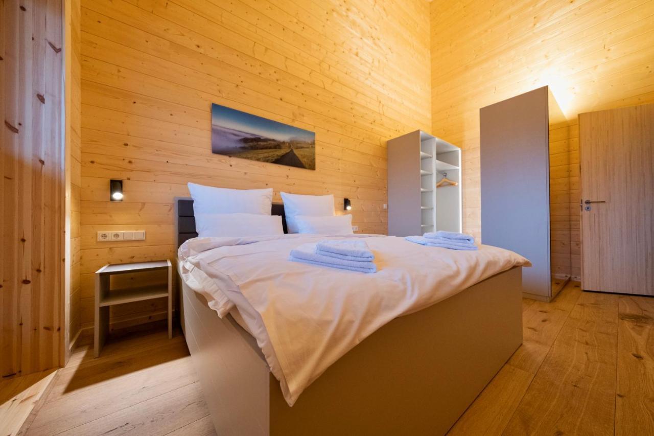 Netten Naturerlebnis Holz-Chalets Daun Luaran gambar