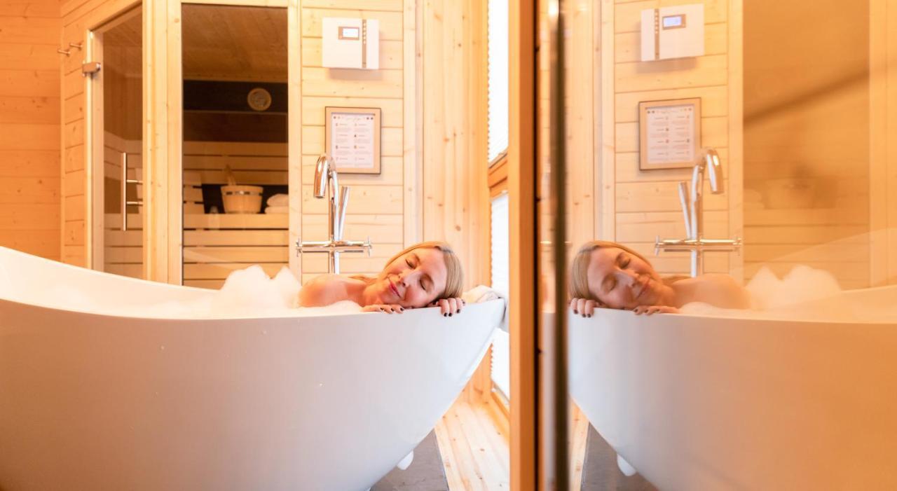 Netten Naturerlebnis Holz-Chalets Daun Luaran gambar