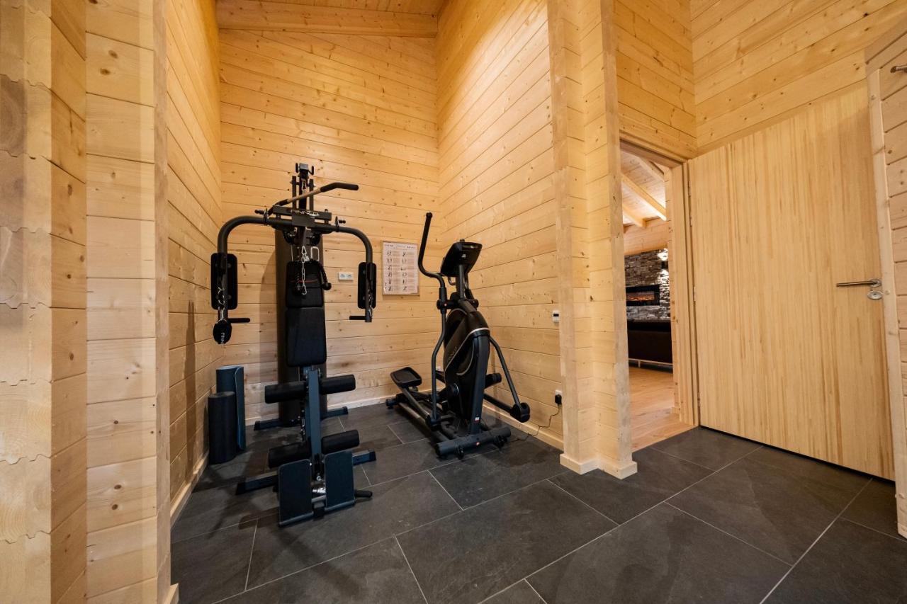 Netten Naturerlebnis Holz-Chalets Daun Luaran gambar