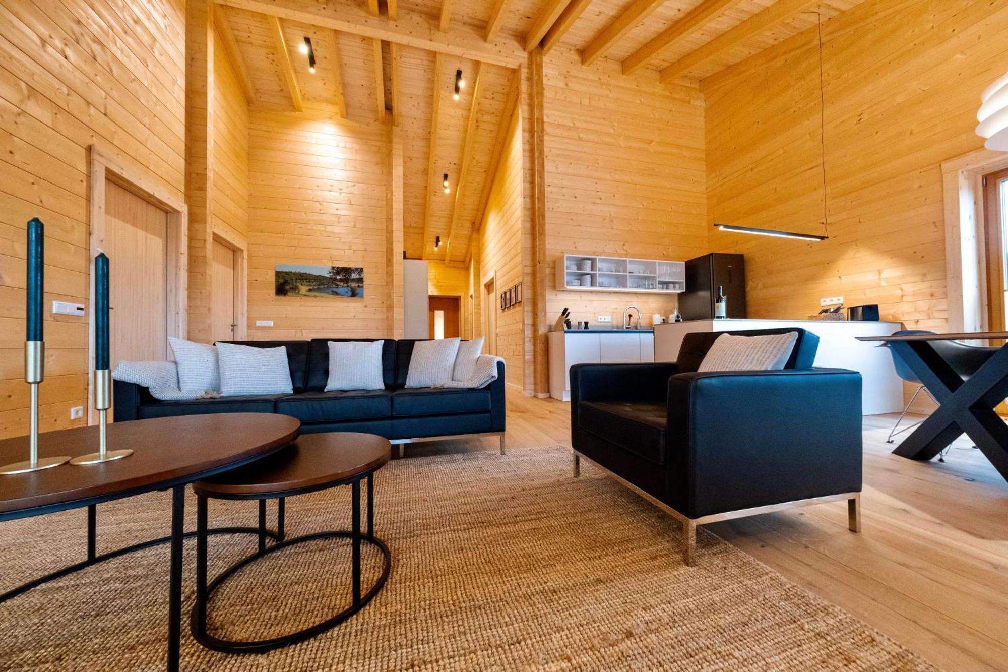 Netten Naturerlebnis Holz-Chalets Daun Luaran gambar