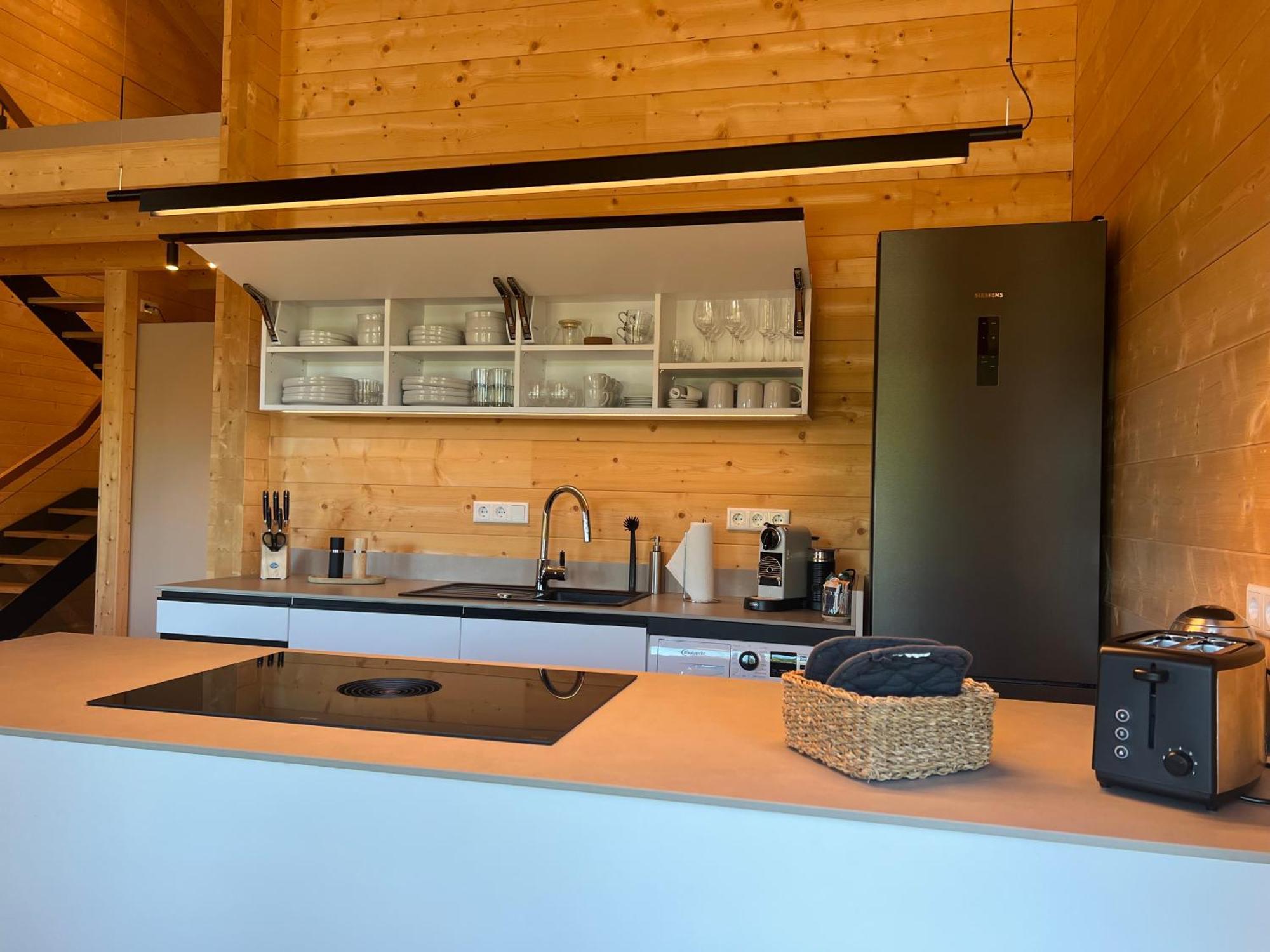Netten Naturerlebnis Holz-Chalets Daun Luaran gambar